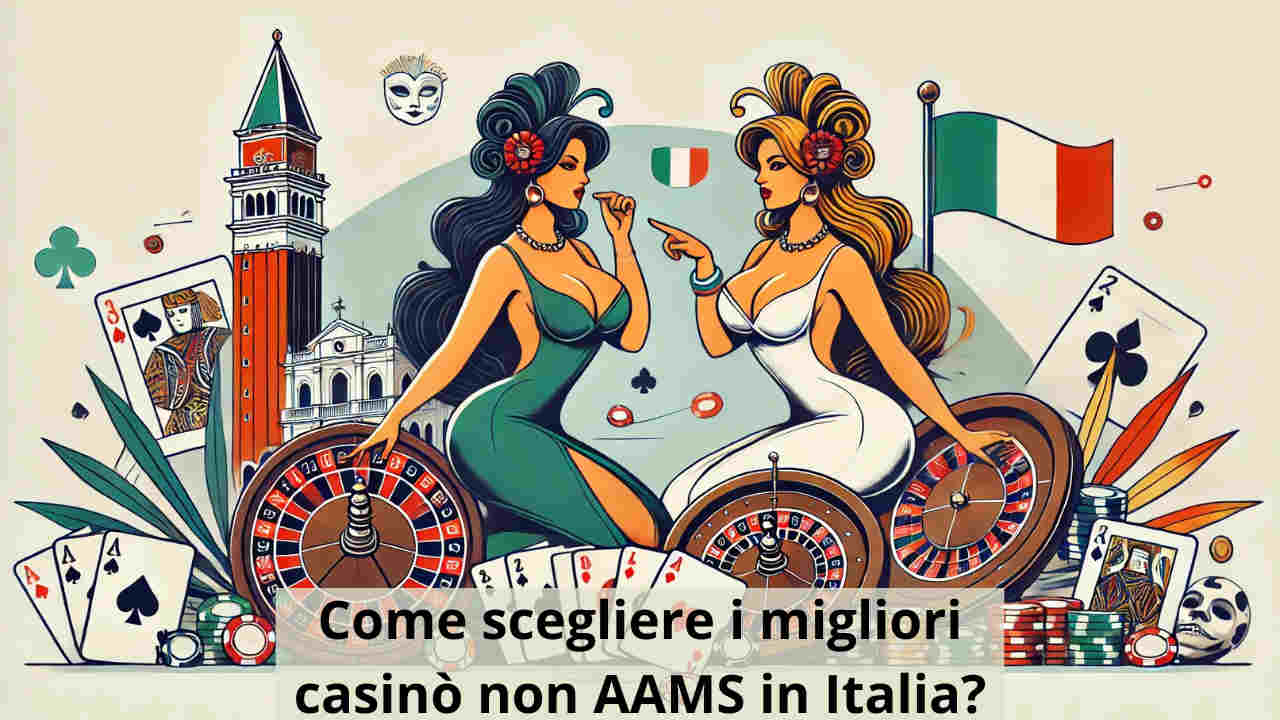 Come scegliere i migliori casinò non AAMS in Italia?